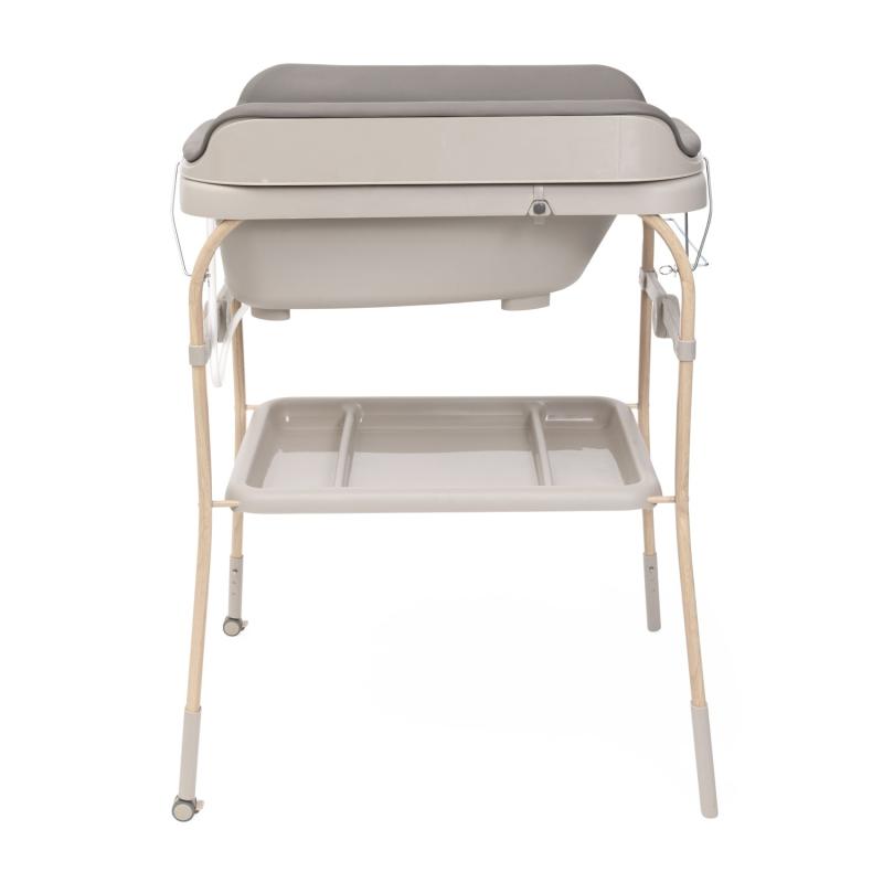 Table à langer + baignoire Soft Bubble Armonia Scandinavian CHICCO côté