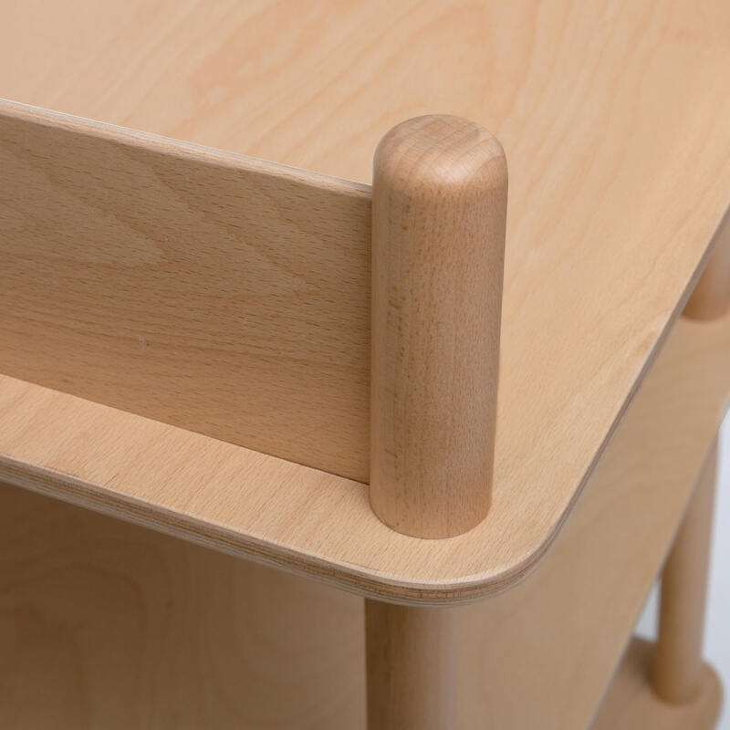 Table à langer en hêtre massif Pago Charlie Crane zoom