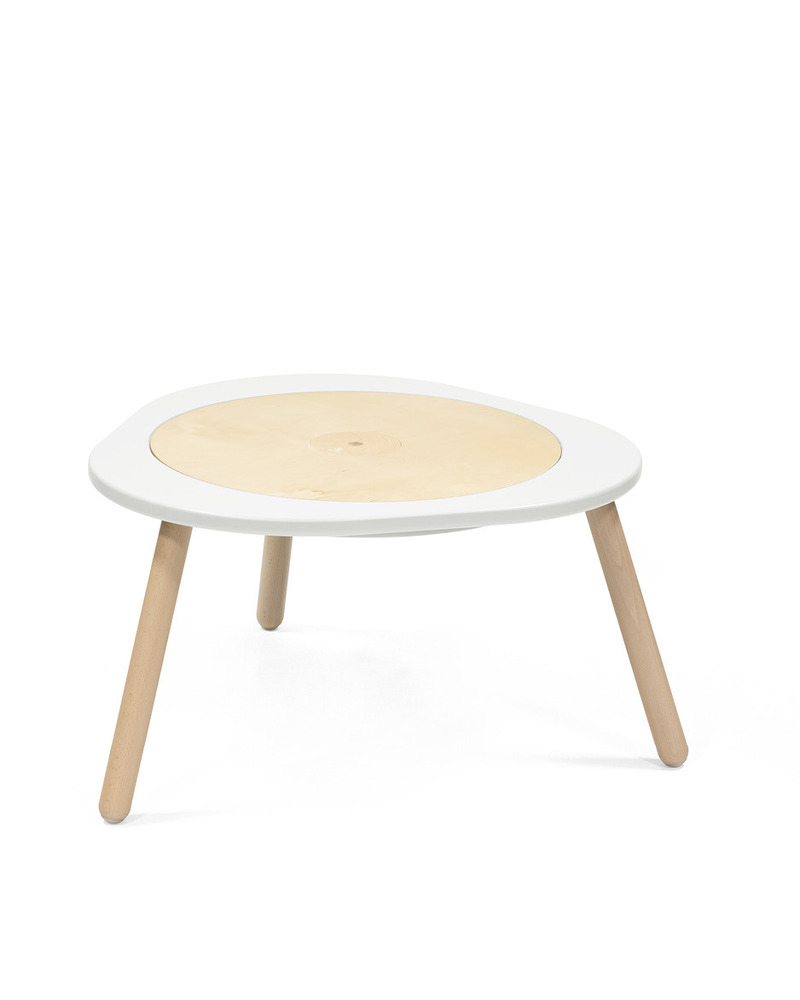 Table d'activité MuTable™ V2 Stokke produit face white  sans écriture 