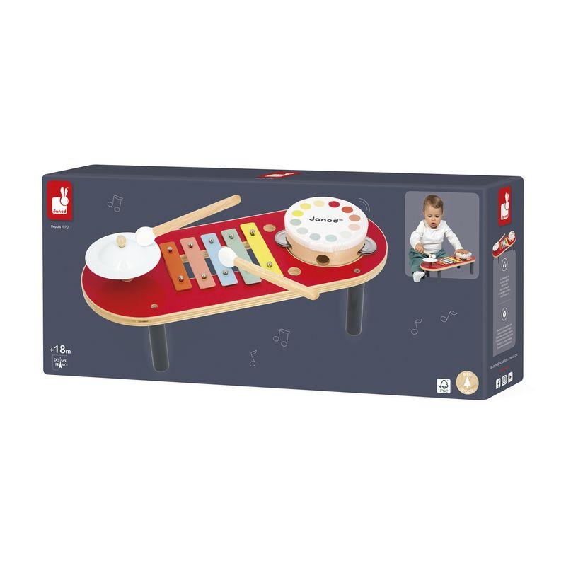 Table d'Activités Musicales Confetti JANOD packaging