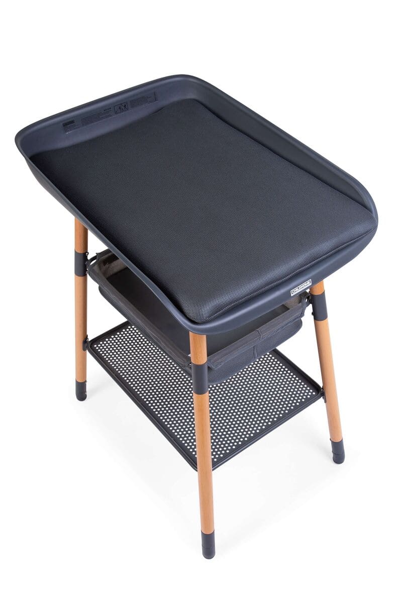 ‌Table à langer Evolux Naturel/Anthracite Childhome matelas