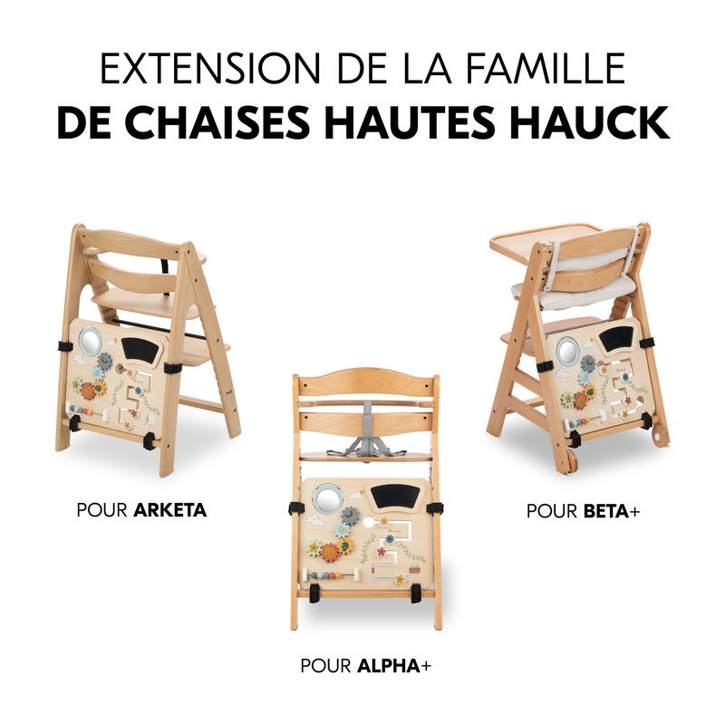 Tableau d'activité pour chaises hautes Hauck chaises compatibles