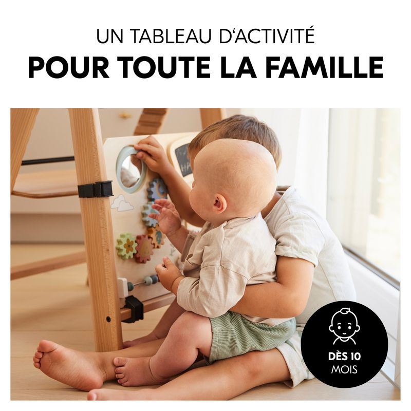 Tableau d'activité pour chaises hautes Hauck famille