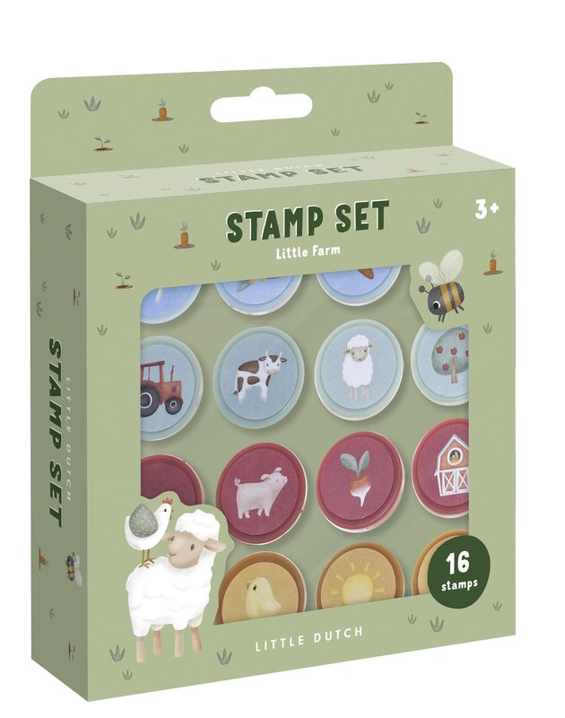 Tampons à encre Little Farm Little Dutch packaging