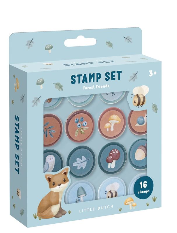 Tampons à encre Forest Friends Little Dutch packaging