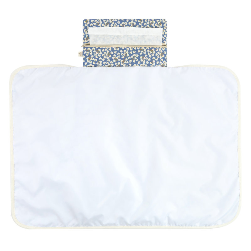 Tapis à langer Mozart Opera Blue yumiko Nobodinoz ouvert 