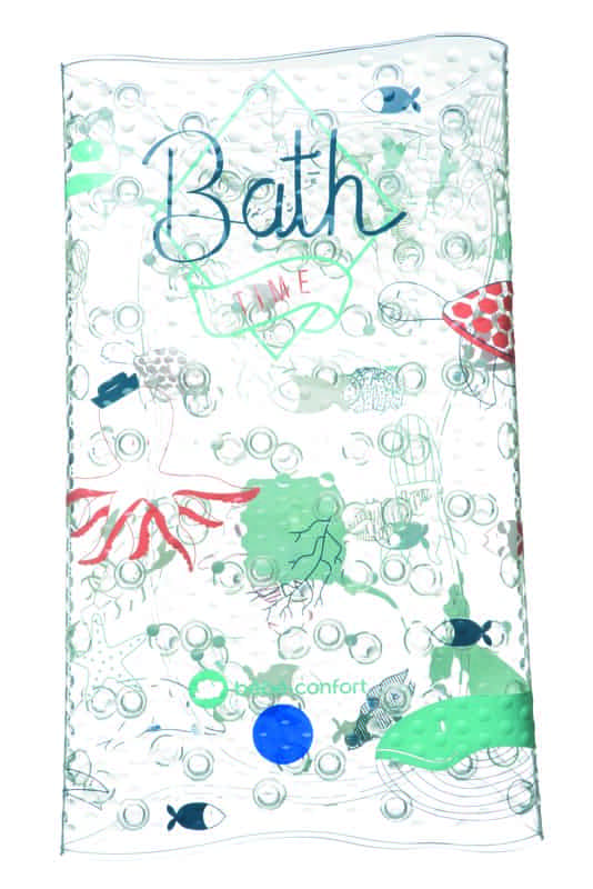 Tapis Bain Water World Bleu Editeur Bebe Confort Bambinou