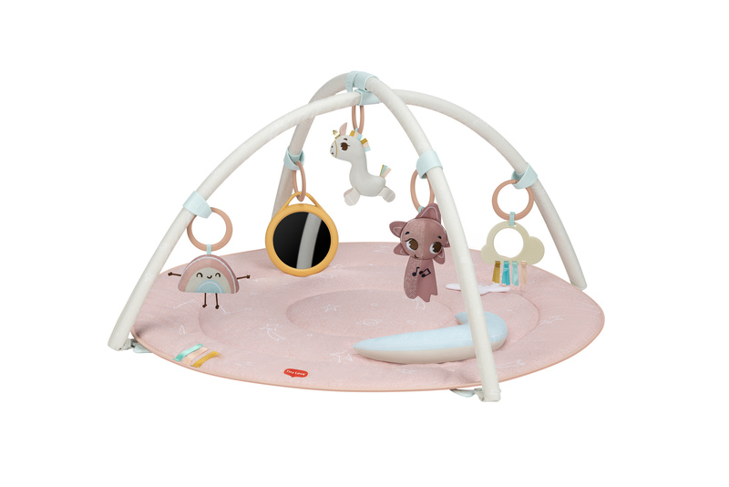 Tapis d'éveil Gymini Unicorn Tiny Love face