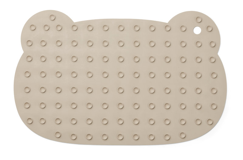 Tapis de bain Marin Mr bear sandy Liewood dessous 