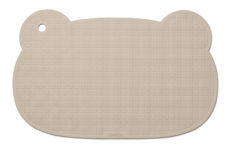 Tapis de bain Marin Mr bear sandy Liewood dessus 