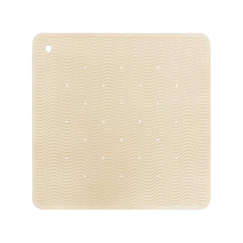 Tapis de bain Wave Carré Sand Hevea produit 2