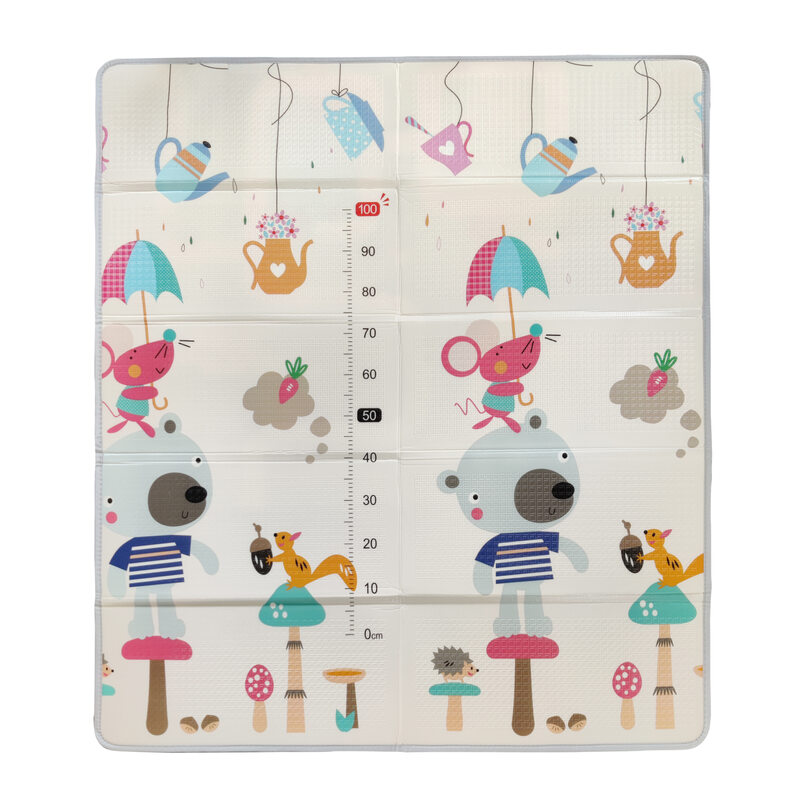 Tapis de jeu XXL réversible TINEO face blanche