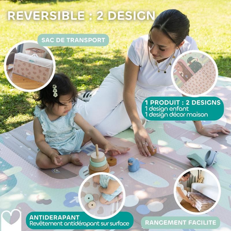 Tapis de motricité Biglove BEABA détails 3
