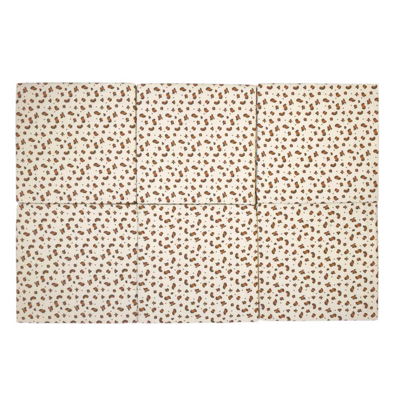 Tapis de motricité XL Leopard Candide dessus