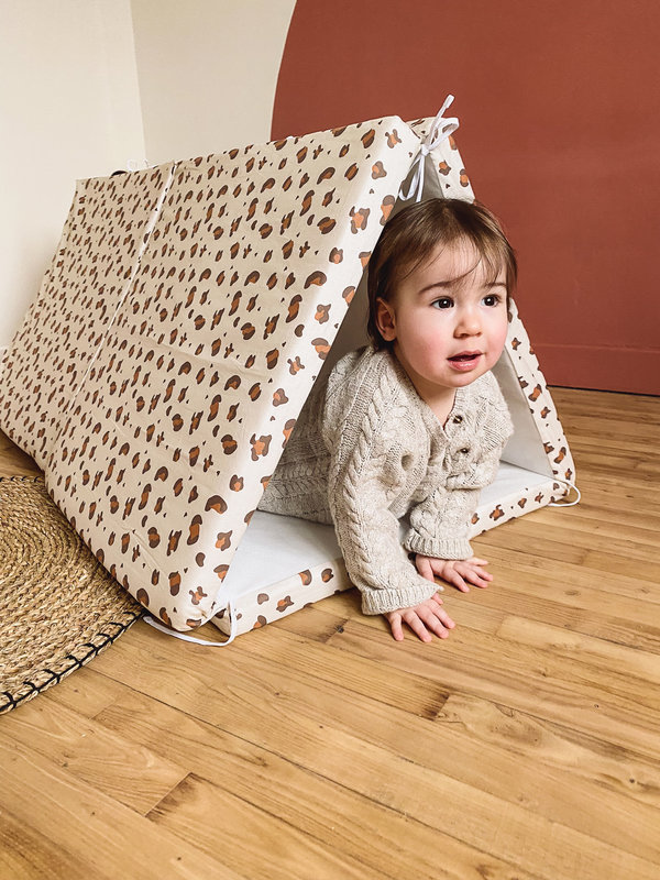 Tapis de motricité XL Leopard Candide lifestyle 8