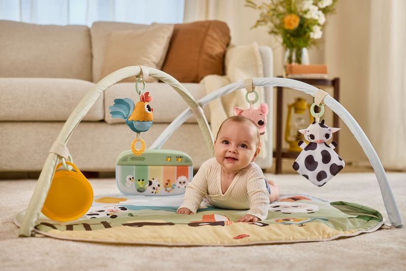 Tapis d'éveil Gymini Farmers Tiny Love lifestyle 1