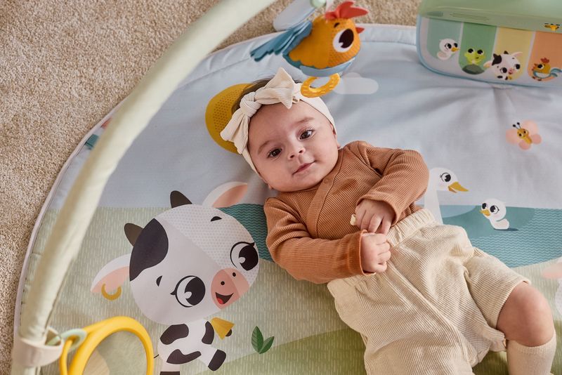 Tapis d'éveil Gymini Farmers Tiny Love lifestyle 2