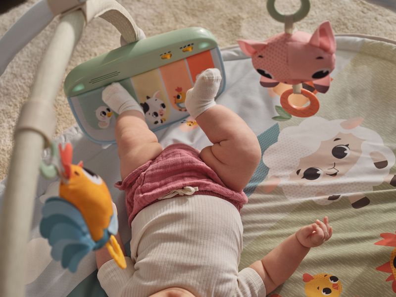 Tapis d'éveil Gymini Farmers Tiny Love lifestyle 3