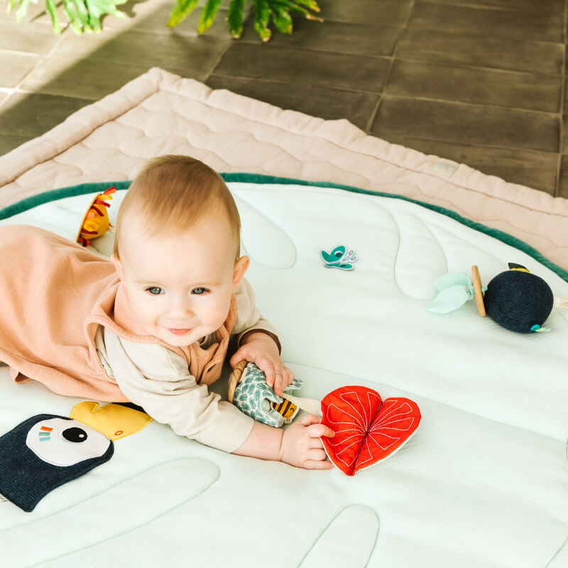 Tapis d’éveil avec arches Jungle Lilliputiens Amusement