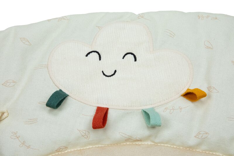 Tapis d'éveil avec arche en bois Luxe Gymini - Garden of Adventures Tiny love nuage