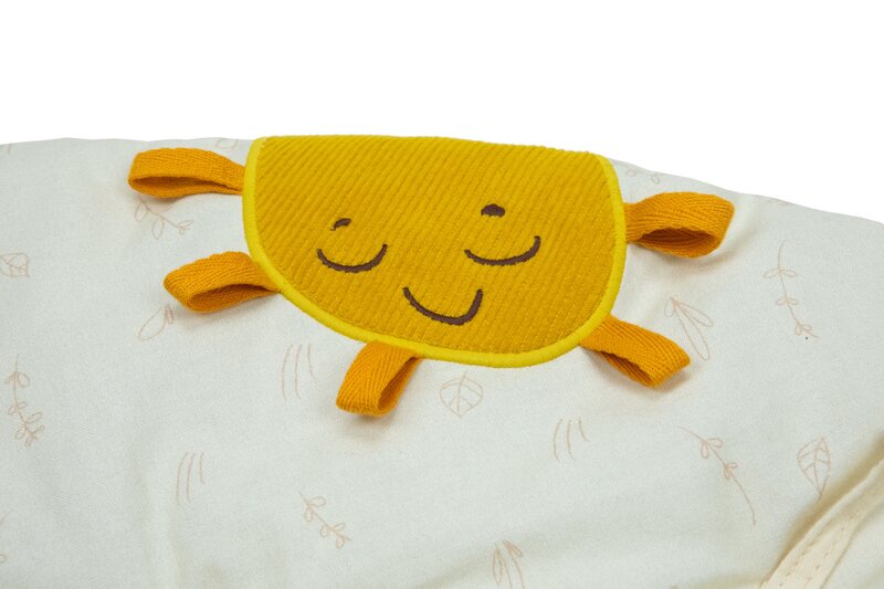 Tapis d'éveil avec arche en bois Luxe Gymini - Garden of Adventures Tiny love soleil
