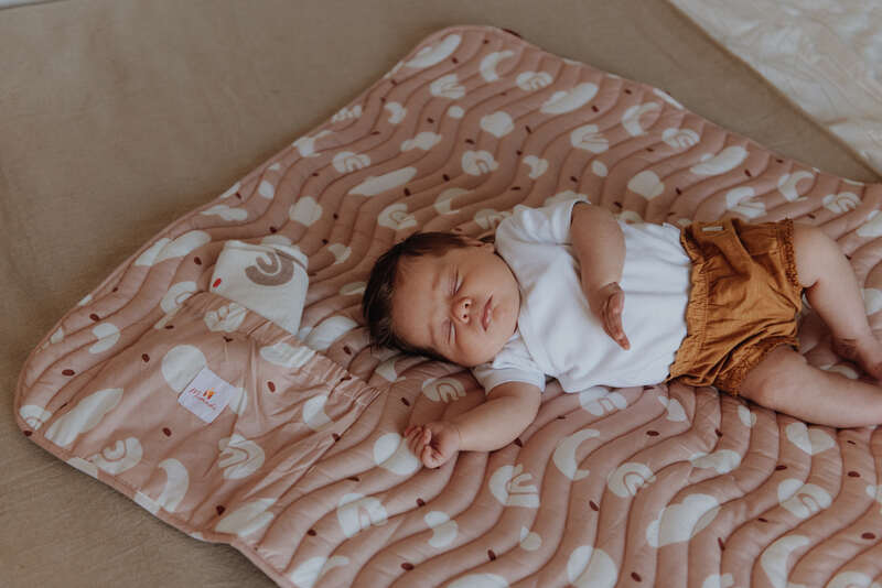 Tapis d'éveil Nomad Terracotta Mumade produit face