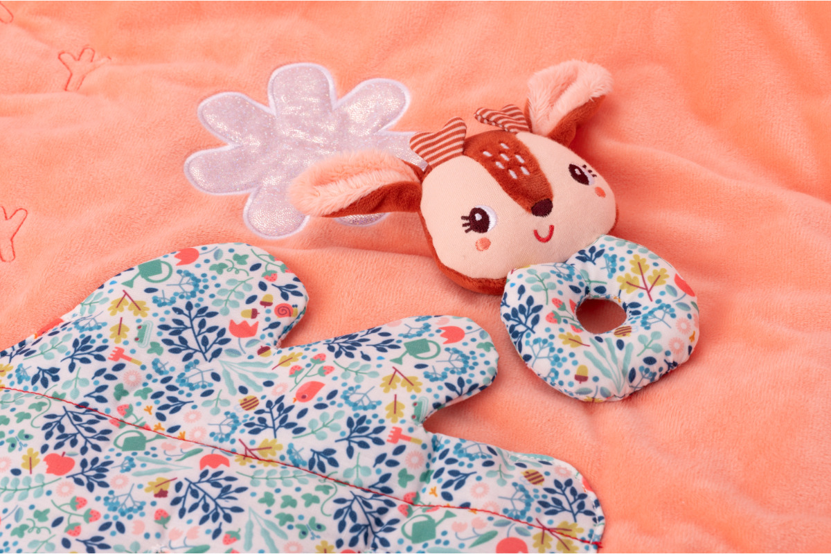 Tapis d'éveil et sommeil Stella le faon Lilliputiens faon