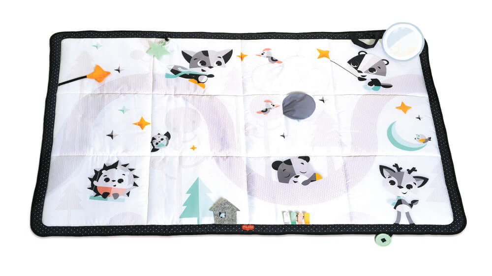 Tapis d'éveil géant Black and White Tiny Love 1