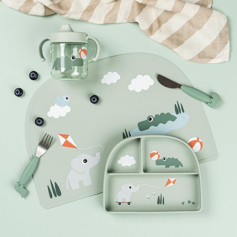 Tasse à bec à 2 anses Playground Vert Done By Deer lifestyle 3