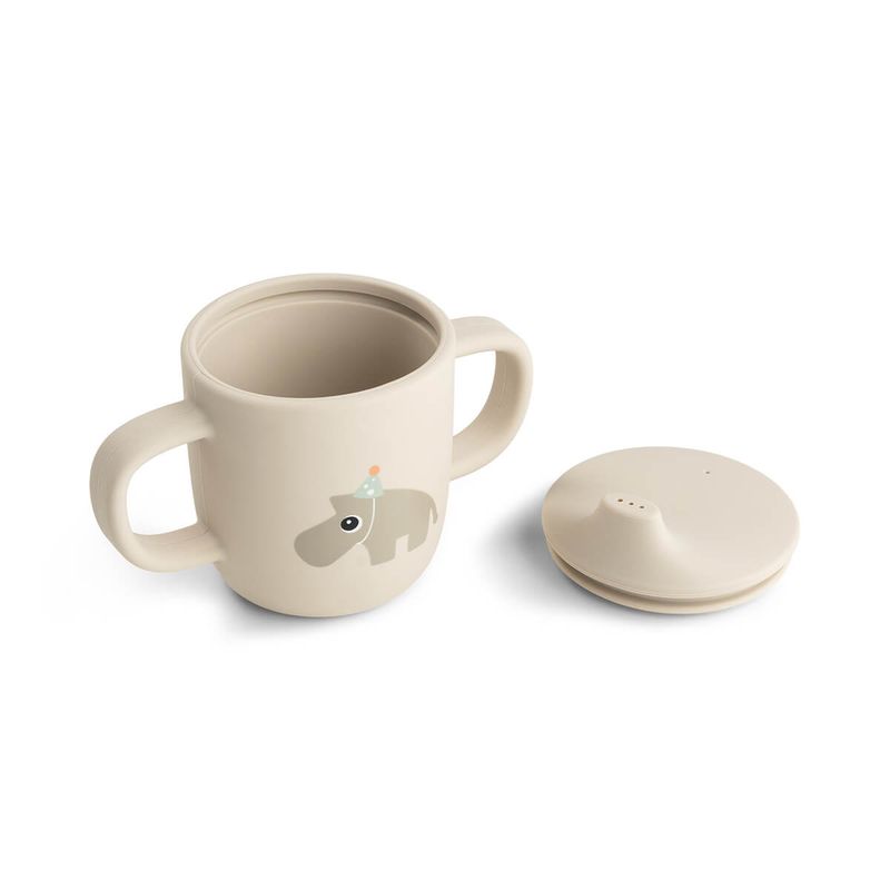 Tasse à bec à 2 anses en silicone Celebration Sable Done By Deer éléments