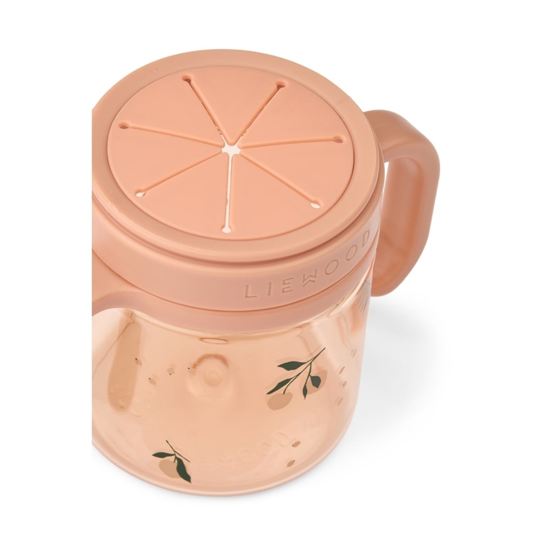 Tasse à goûter Enyo Peach / Sea shell LIEWOOD dessus