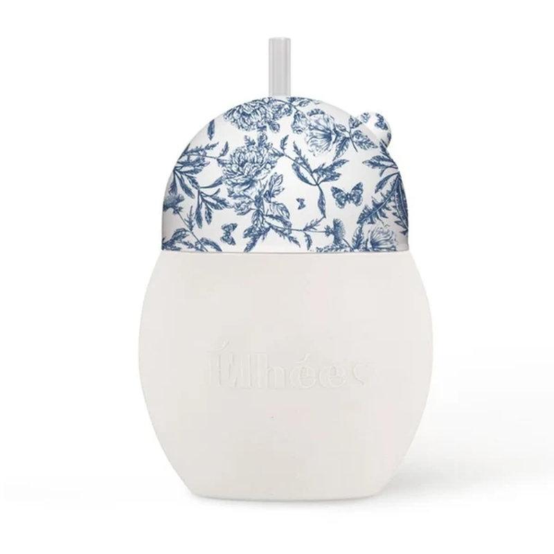 Tasse à paille Coconut 240 ml Tartine & Chocolat Blue ELHÉE de derrière