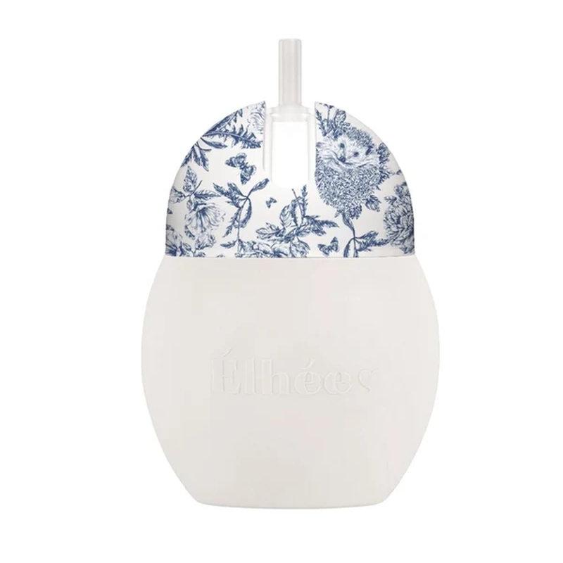 Tasse à paille Coconut 240 ml Tartine & Chocolat Blue ELHÉE de face