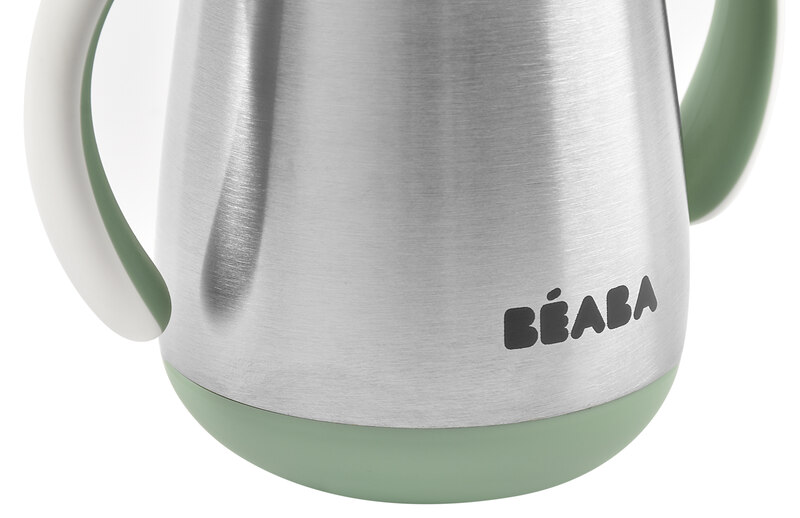 Tasse d'apprentissage avec paille inox 250 ml  Béaba marque