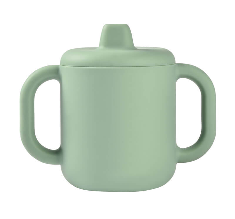 Tasse d'apprentissage silicone Béaba face