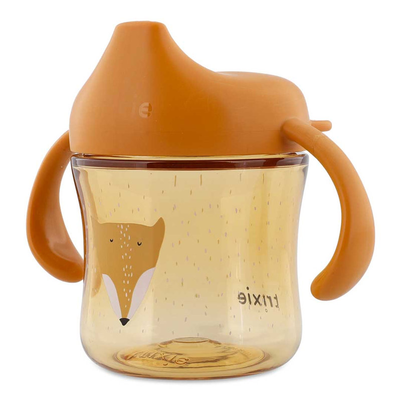 Tasse d'apprentissage avec poignées Mr. Fox Trixie côté