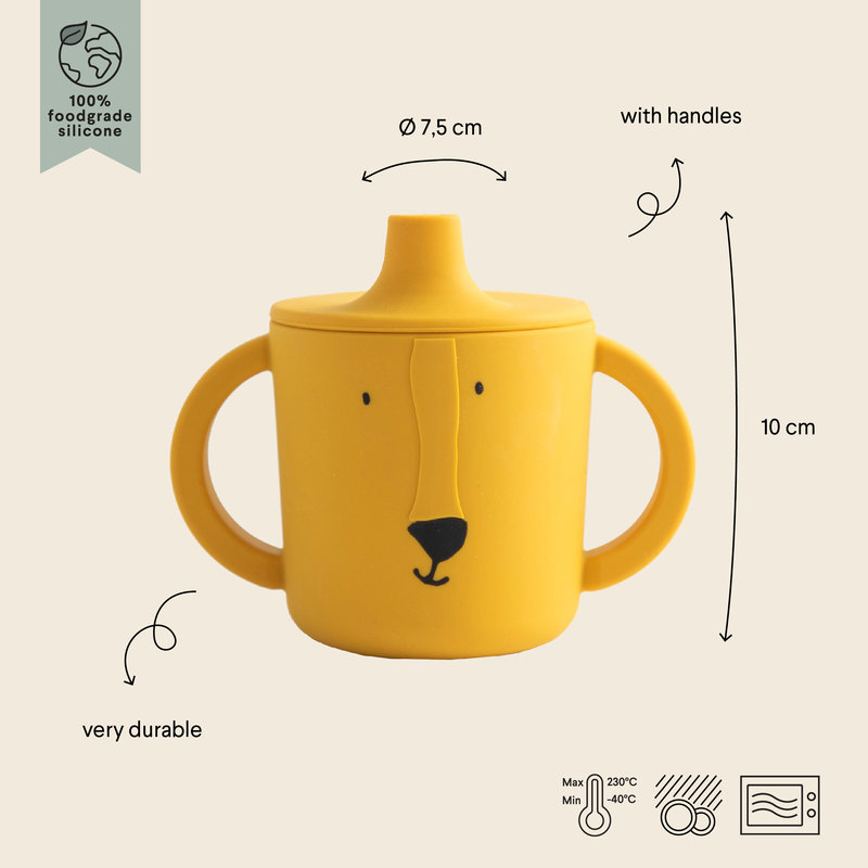 Tasse d'apprentissage en silicone Mr. Lion Trixie infos