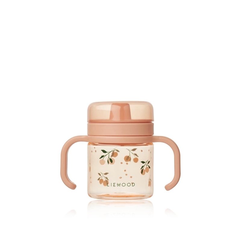 Tasse d'apprentissage en tritan Kylo 280ml Peach / Sea shell Liewood cote