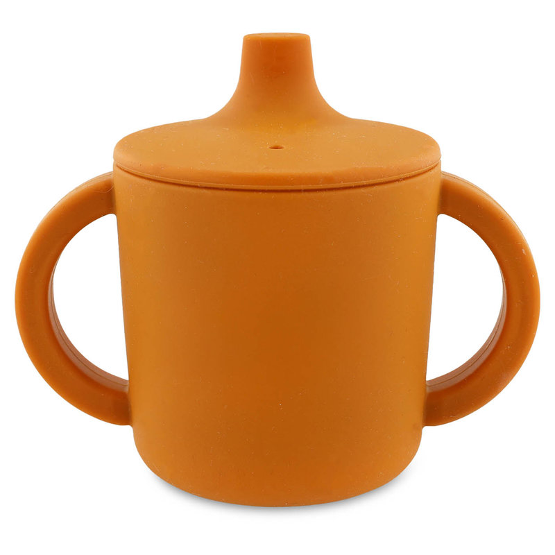 Tasse d'apprentissage en silicone Mr. Fox Trixie dos 