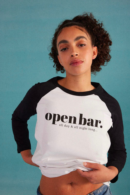 Tee-Shirt d'allaitement Open Bar Tajinebanane