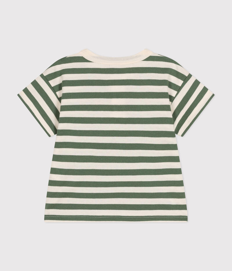 Tee-shirt manches courtes en jersey bébé Croco Avalanche Petit Bateau dos
