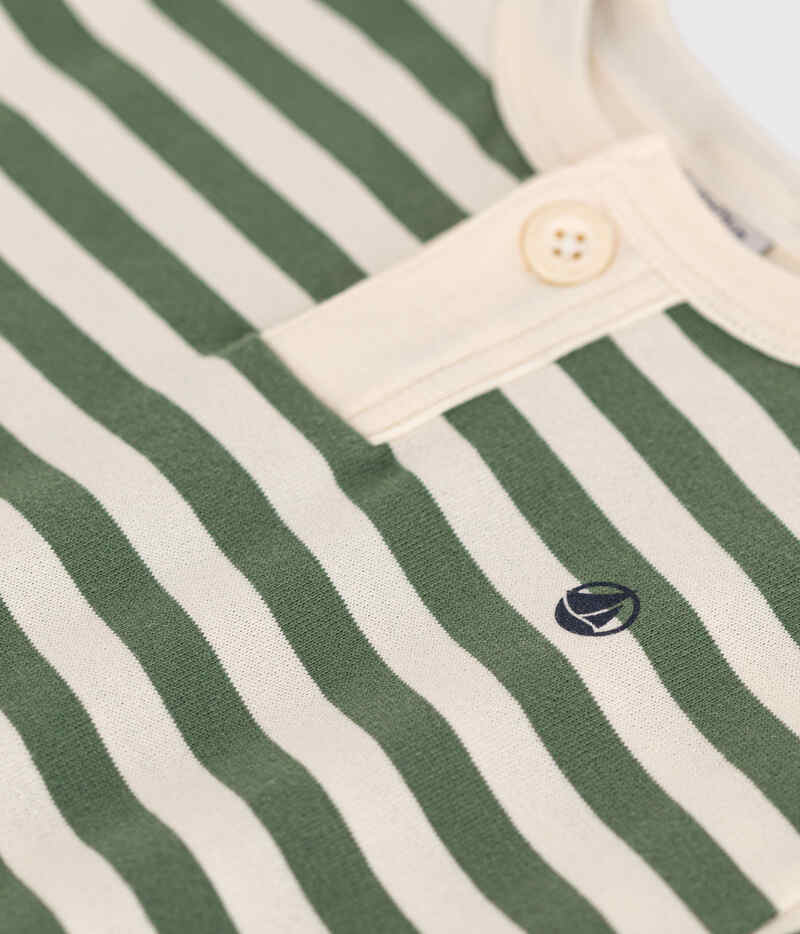 Tee-shirt manches courtes en jersey bébé Croco Avalanche Petit Bateau zoom