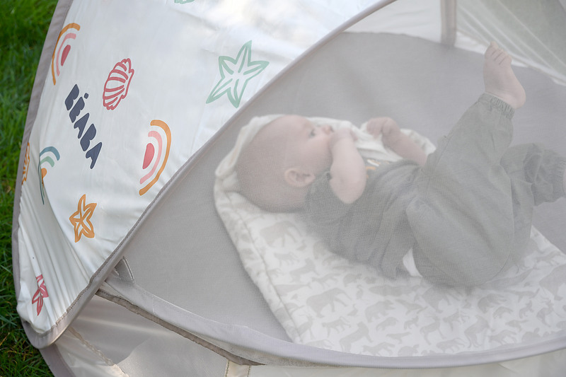 Tente Anti-UV, Haute Protection, UPF50+, Ventilation, Evolutive, Aire de Jeux, 0-24Mois, Breezynest Beaba lifestyle 7