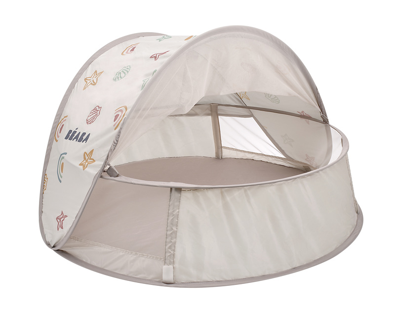 Tente Anti-UV, Haute Protection, UPF50+, Ventilation, Evolutive, Aire de Jeux, 0-24Mois, Breezynest Beaba produit sans moustiquaire