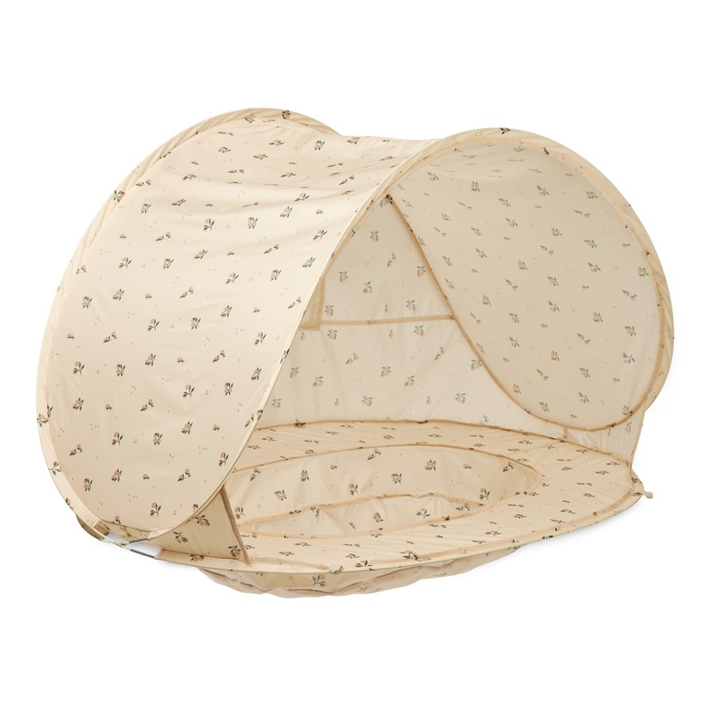 Tente de plage avec pataugeoire intégrée Everett Pool Peach / Sea shell Liewood face