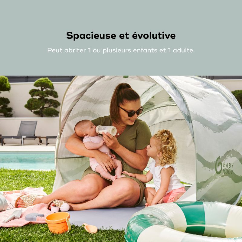 Tente Moov & Protect Green Lagoon Babymoov lifestyle 2