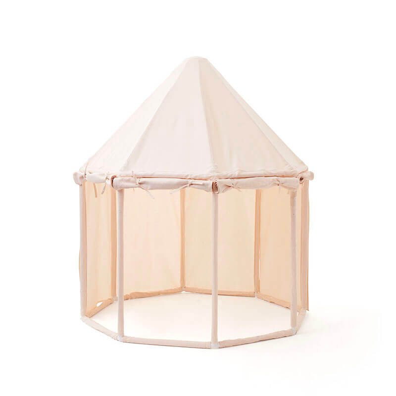 Tente pavillon blanc cassé Kid's Concept face