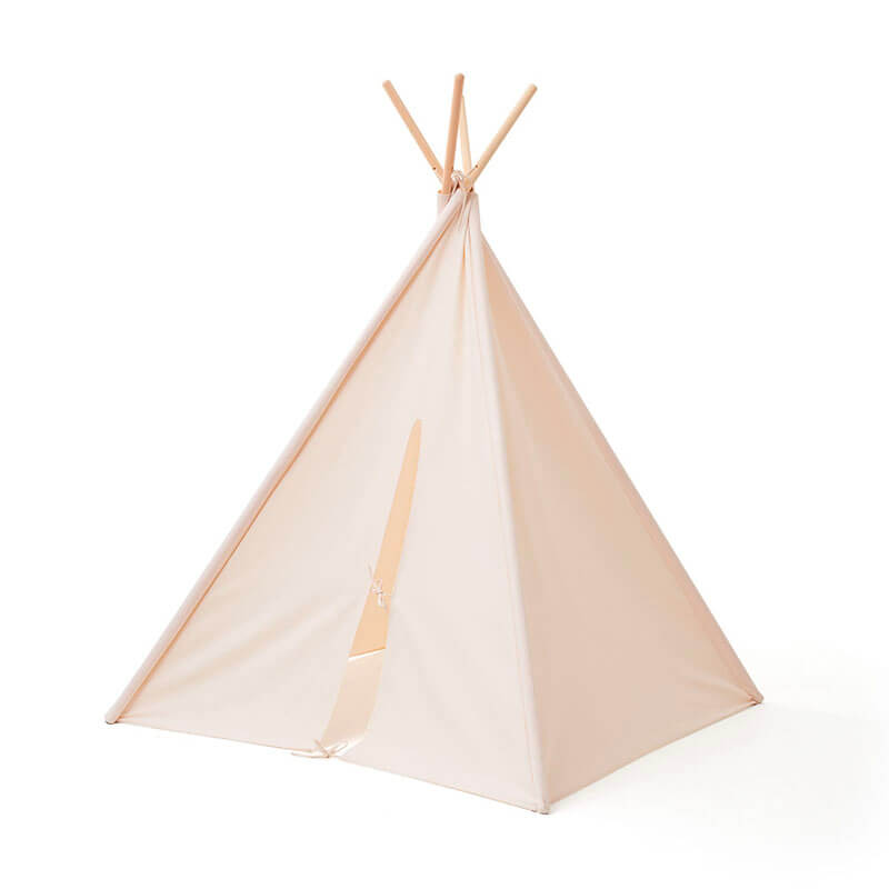 Tente tipi blanc cassé Kid's Concept face