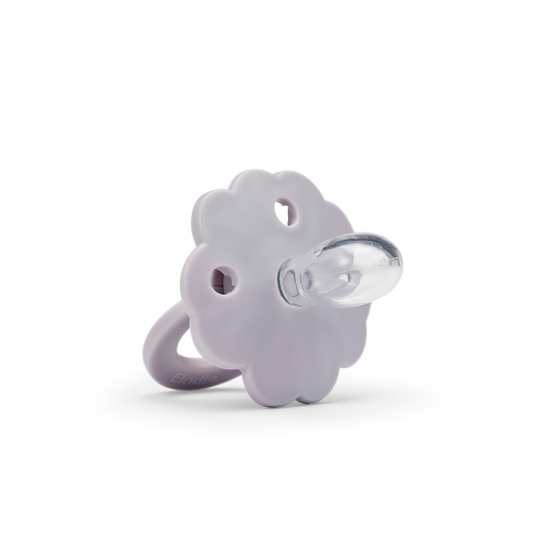 Tétine Binky Bloom 3 mois et + Lavender Love Elodie cote