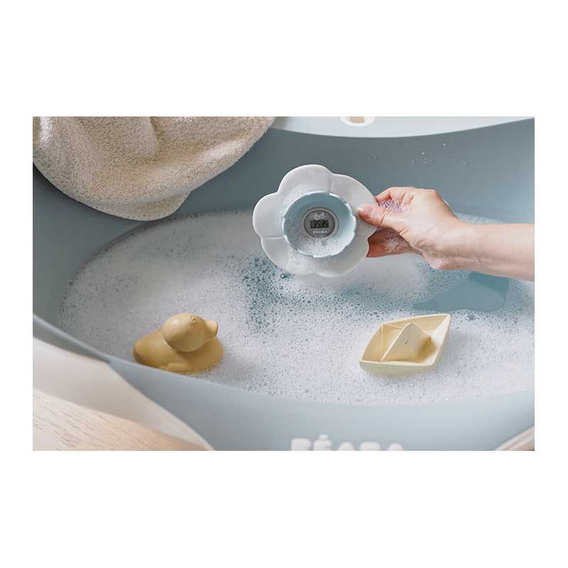 Thermomètre de bain Lotus thermomètre flottant Béaba - Bambinou